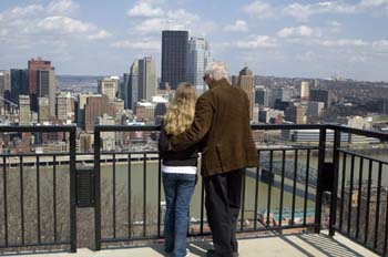 20. Pittsburgh from above.......